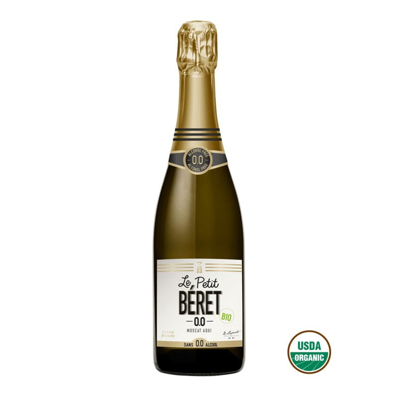 Le Petit Beret Muscat Doux Non-Alcoholic Sparkling Dessert Wine 750ml