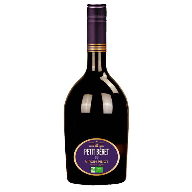Le Petit Beret Virgin Pinot Non-Alcoholic Red Wine 750ml