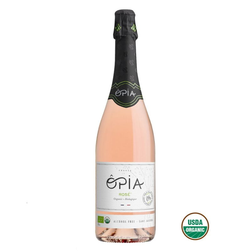Opia Organic Sparkling Rose Non-Alcoholic Sparkling Rose Wine 750ml