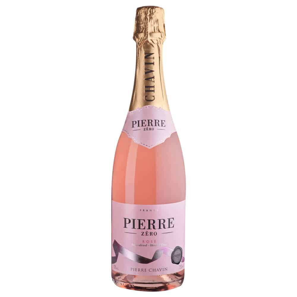 Pierre Zero Rose Sparkling Non-Alcoholic Sparkling Rose Wine 750ml