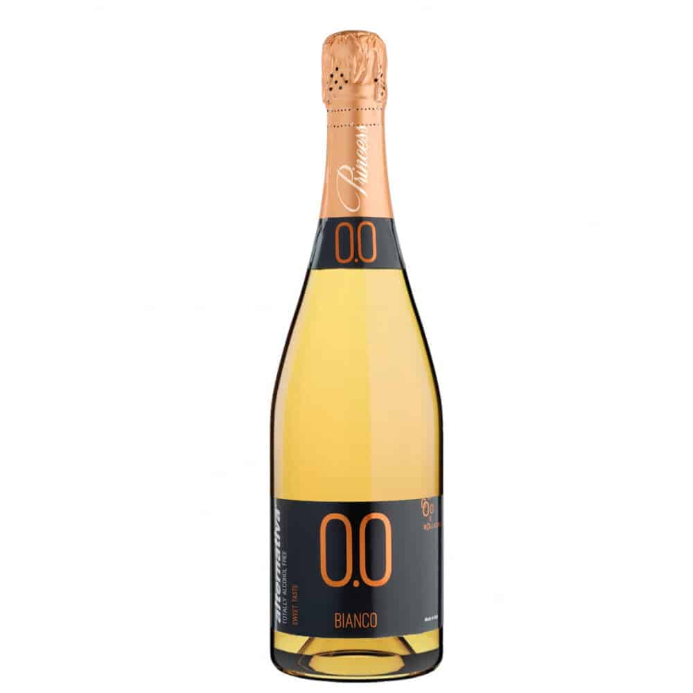 Princess Alternativa Bollicine Bianco Sweet Non-Alcoholic Sparkling Dessert Wine 750ml