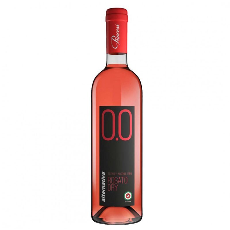 Princess Alternativa Rosato Dry Non-Alcoholic Rose Wine 750ml