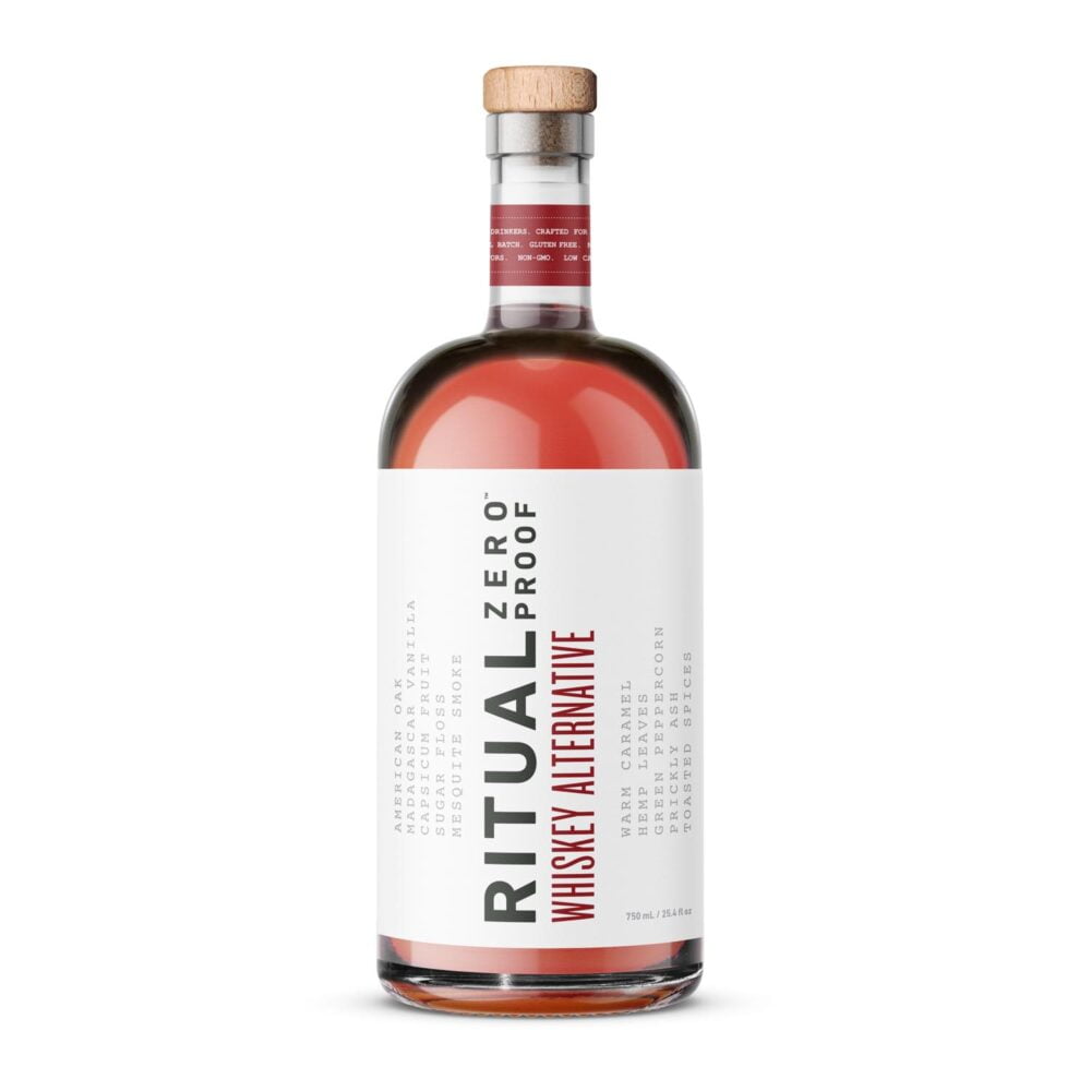 Ritual Zero Proof Whiskey Non-Alcoholic Spirit Alternative 750ml