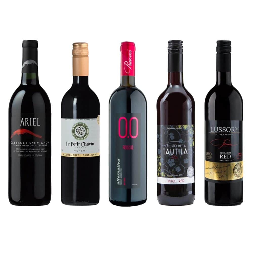 Best Selling Non-Alcoholic Red Wine Sampler