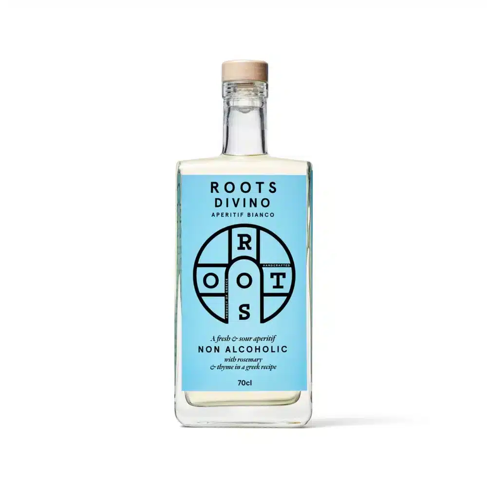 Roots Divino Bianco Non-alcoholic Apertif Front Bottle Image