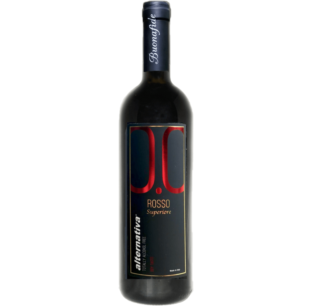 Buonafide Alternativa 0.0 Rosso Superiore Non-Alcoholic Red Wine Product Image