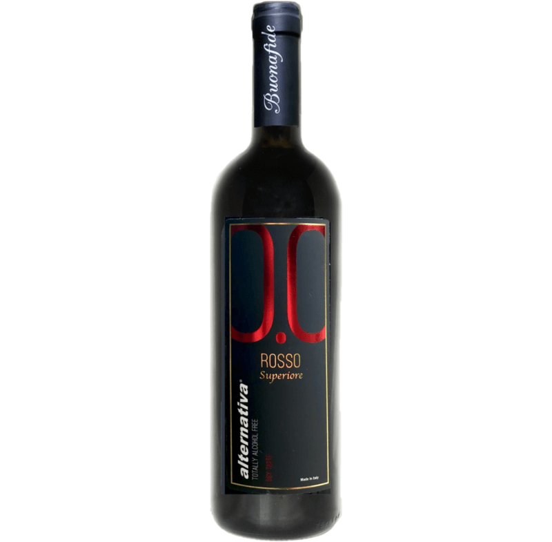 Buonafide Alternativa 0.0 Rosso Superiore Non-Alcoholic Red Wine Product Image