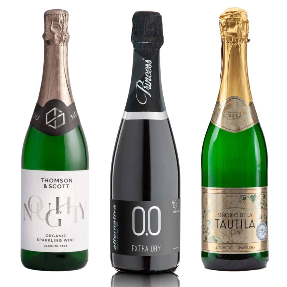 Best selling non-alcoholic sparkling wines set