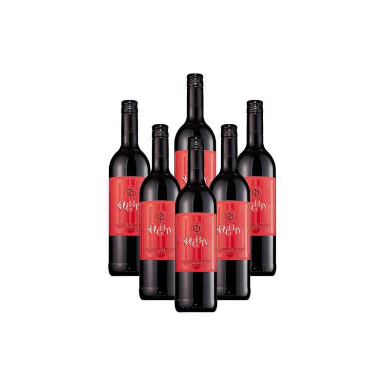 Noughty Syrah Non-Alcoholic Wine 6 Pack