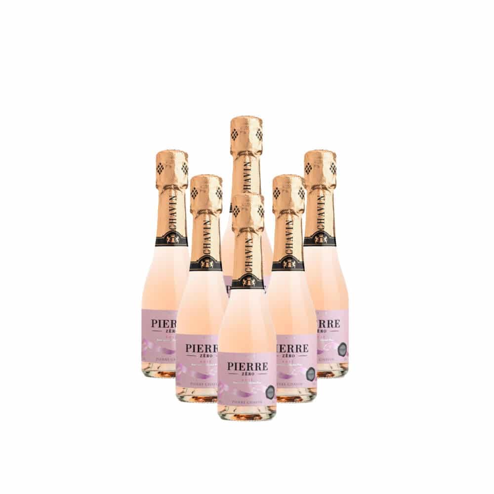 Pierre Zero Sparkling Rose 200ml 6 pack