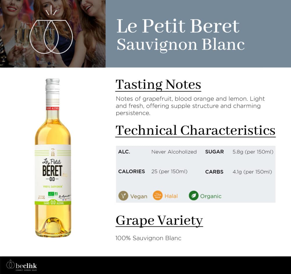 Beret Sauvignon Blanc Alcohol-Free