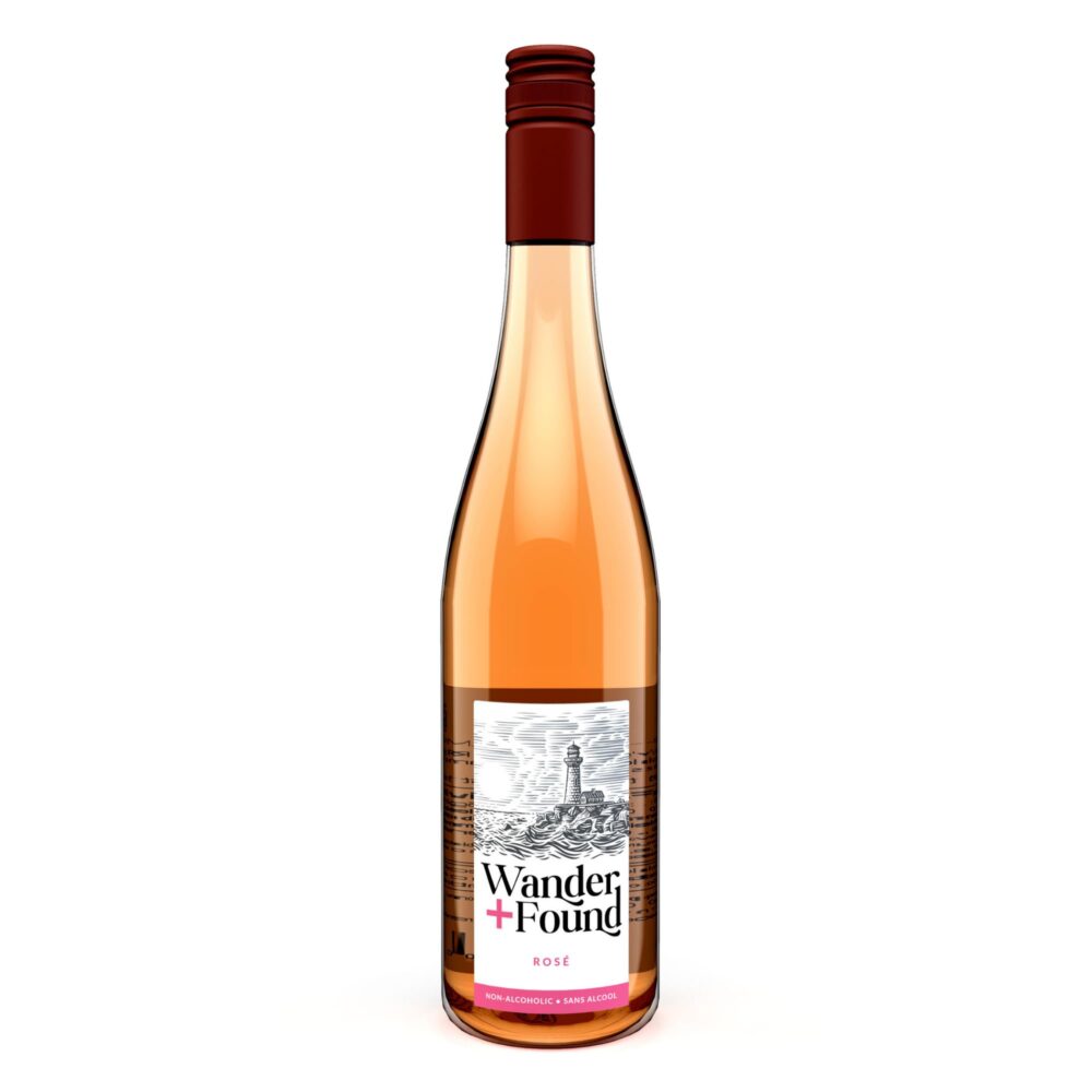 Wander + Found Rose Non-Alcoholic Wine 750ml