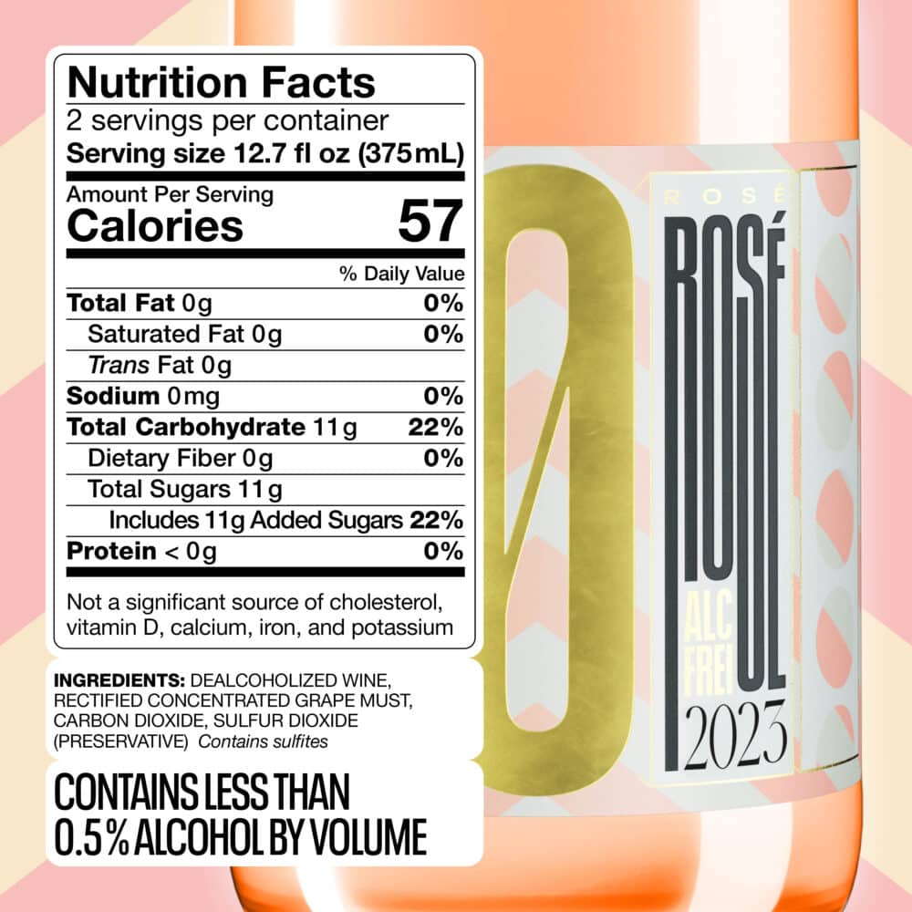 Kolonne Rose Nutrition Facts