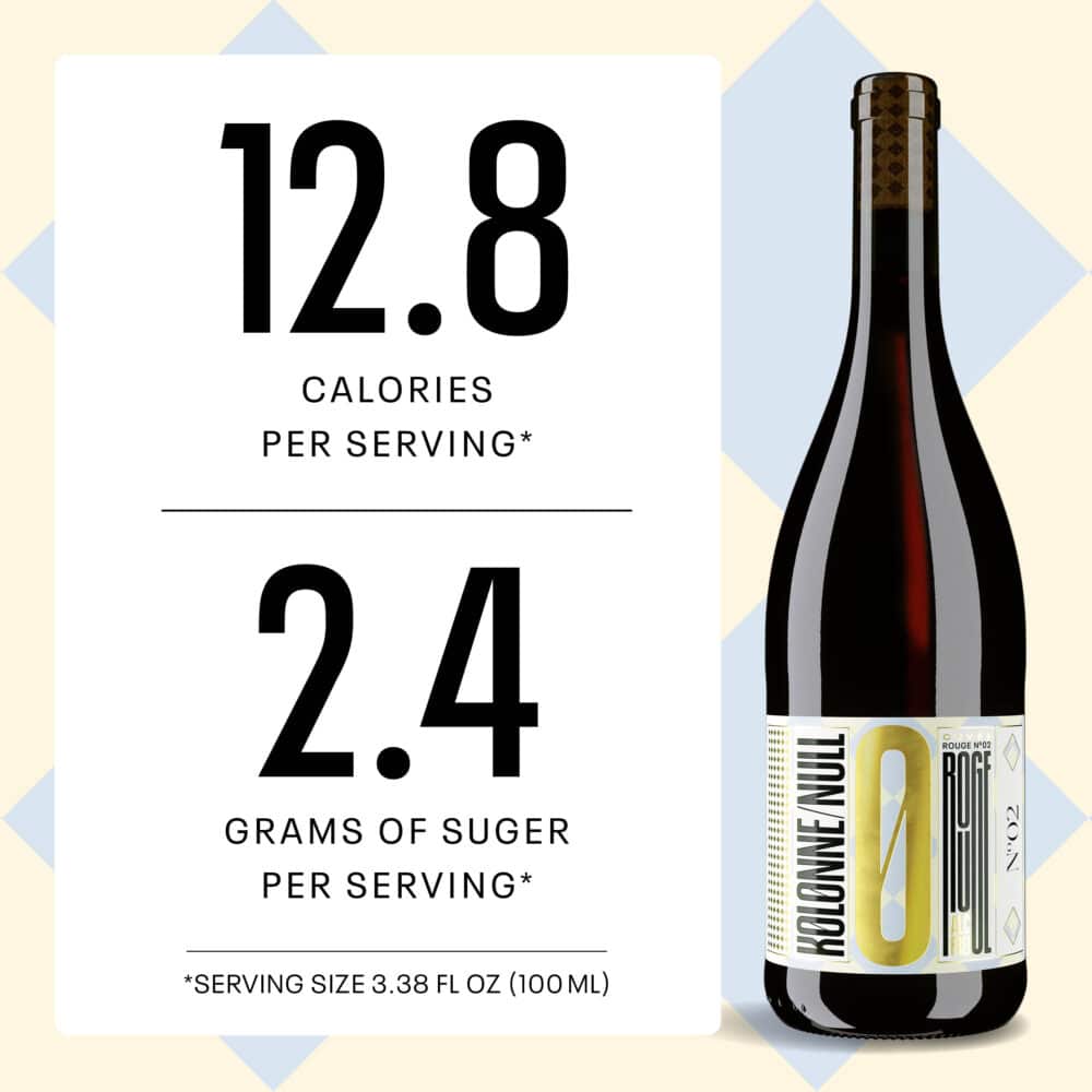 Non-Alcoholic Cuvee Rouge Calories