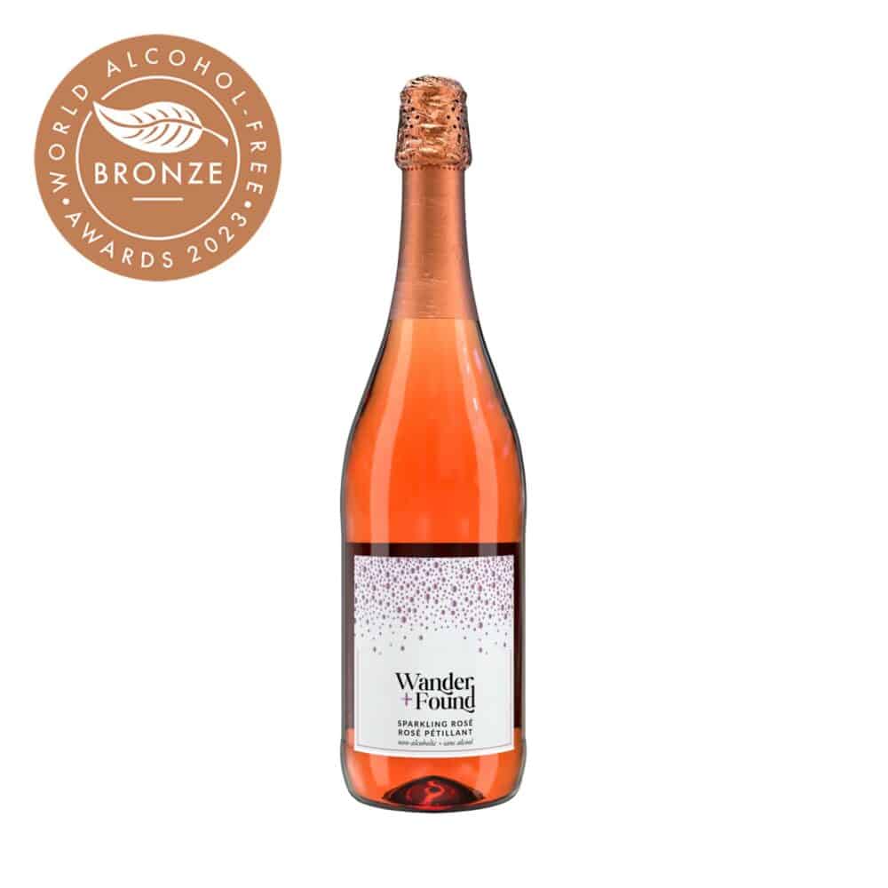 Award winning alcohol free sparkling rose