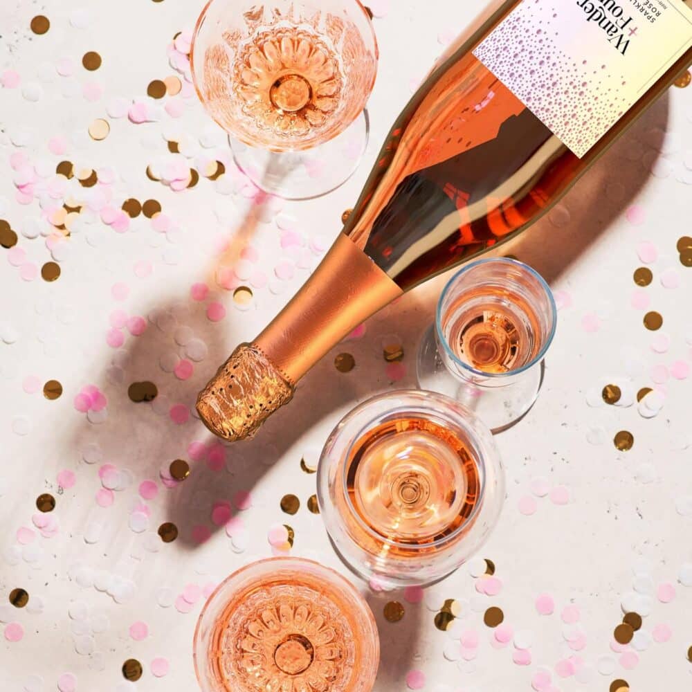 non-alcoholic sparkling rose