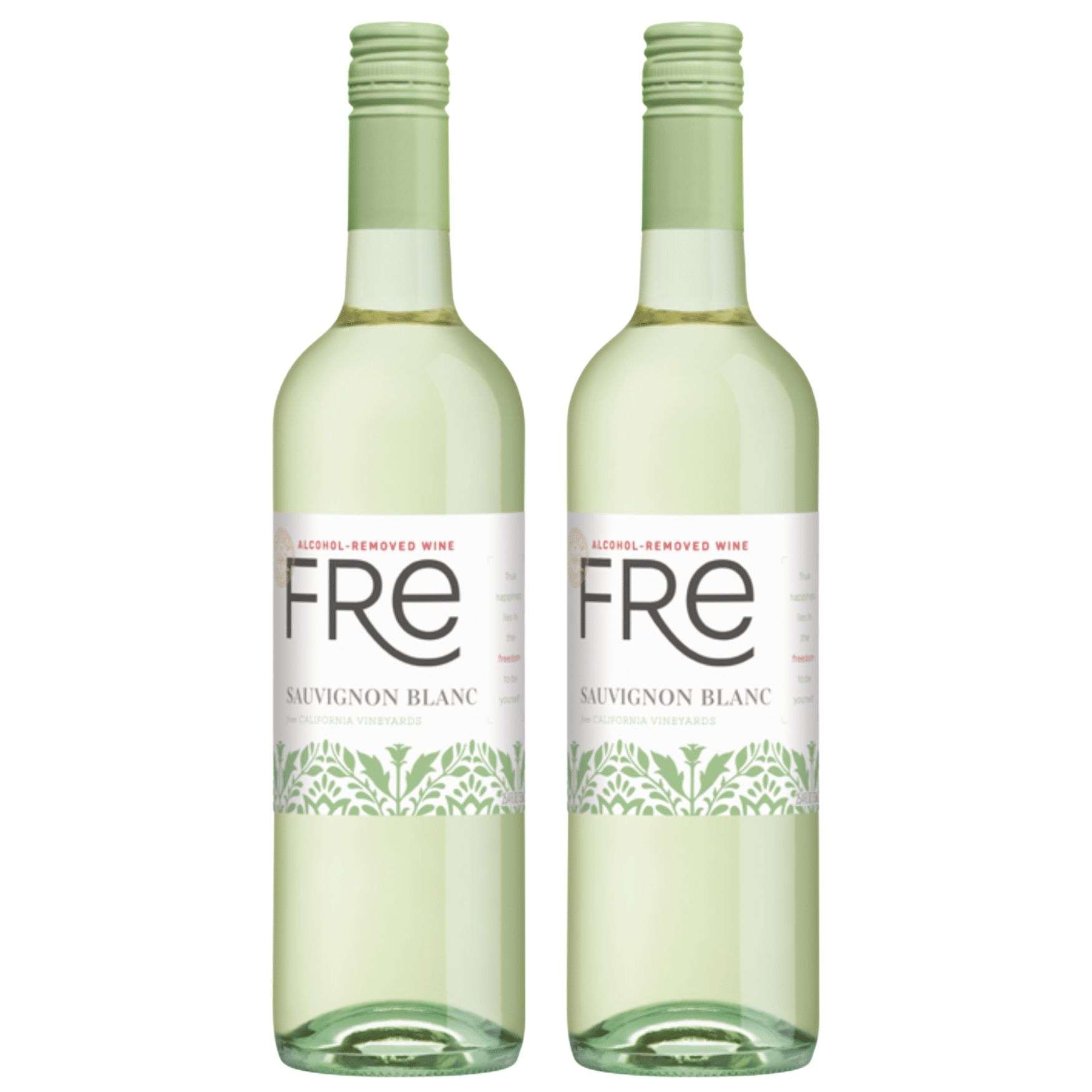 FRE Sauvignon Blanc Non-Alcoholic Wine 2-Bottle Set