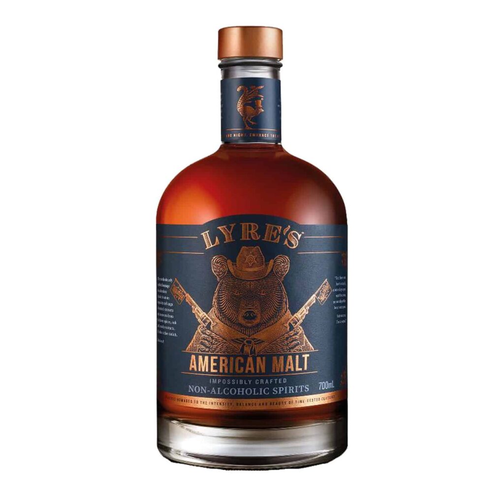 4. Lyre’s American Malt–Whiskey Alternative