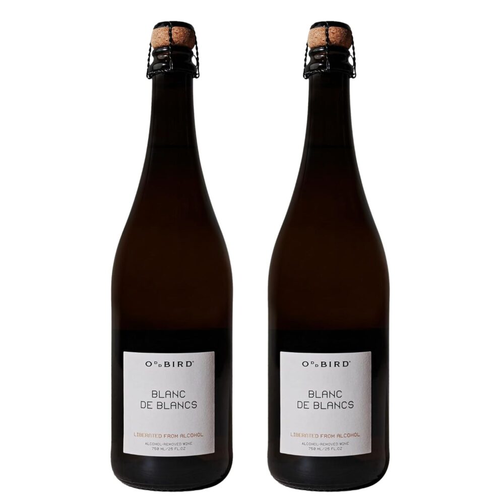 2 Bottles of Oddbird Blanc de Blancs Non-Alcoholic Sparkling Wine
