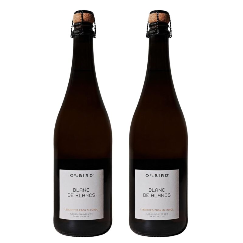 2 Bottles of Oddbird Blanc de Blancs Non-Alcoholic Sparkling Wine
