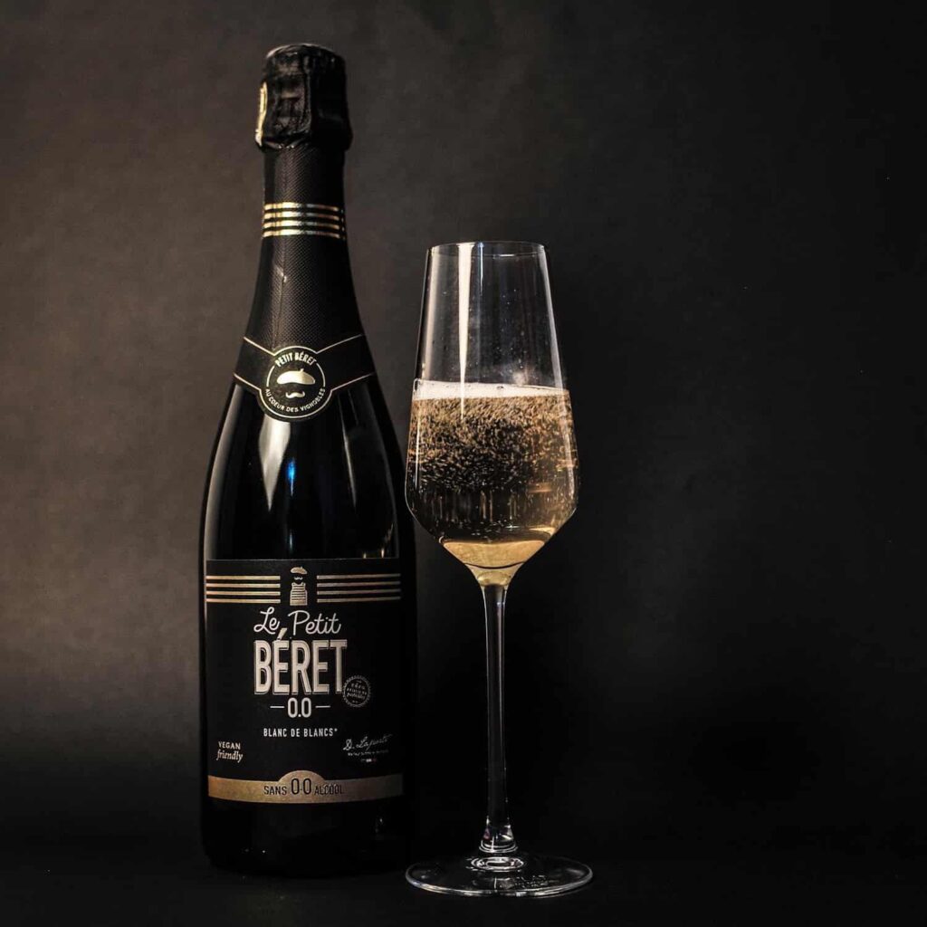 Le Petit Beret Blanc de Blancs Non-Alcoholic Sparkling Wine 750ml
