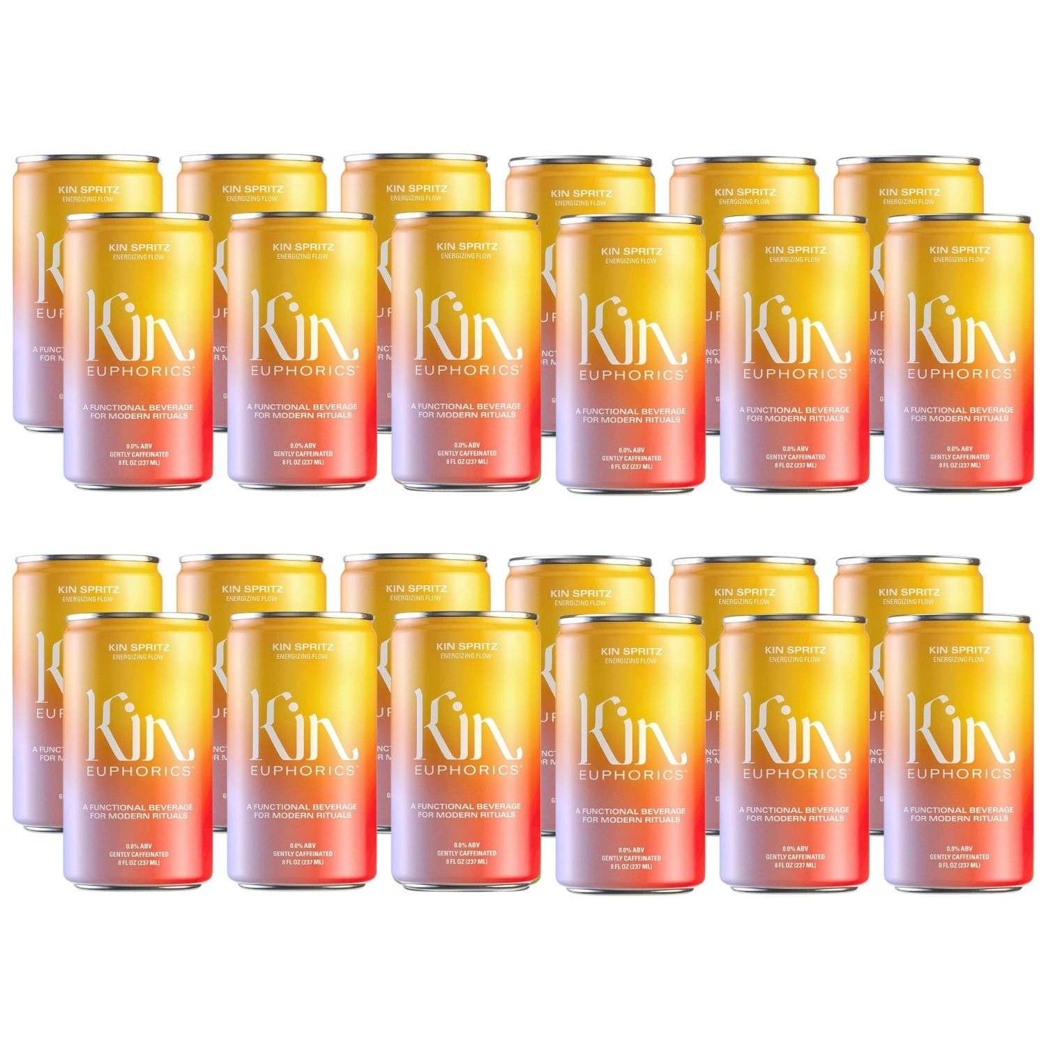 Case of 24 Kin Euphorics Kin Spritz cans