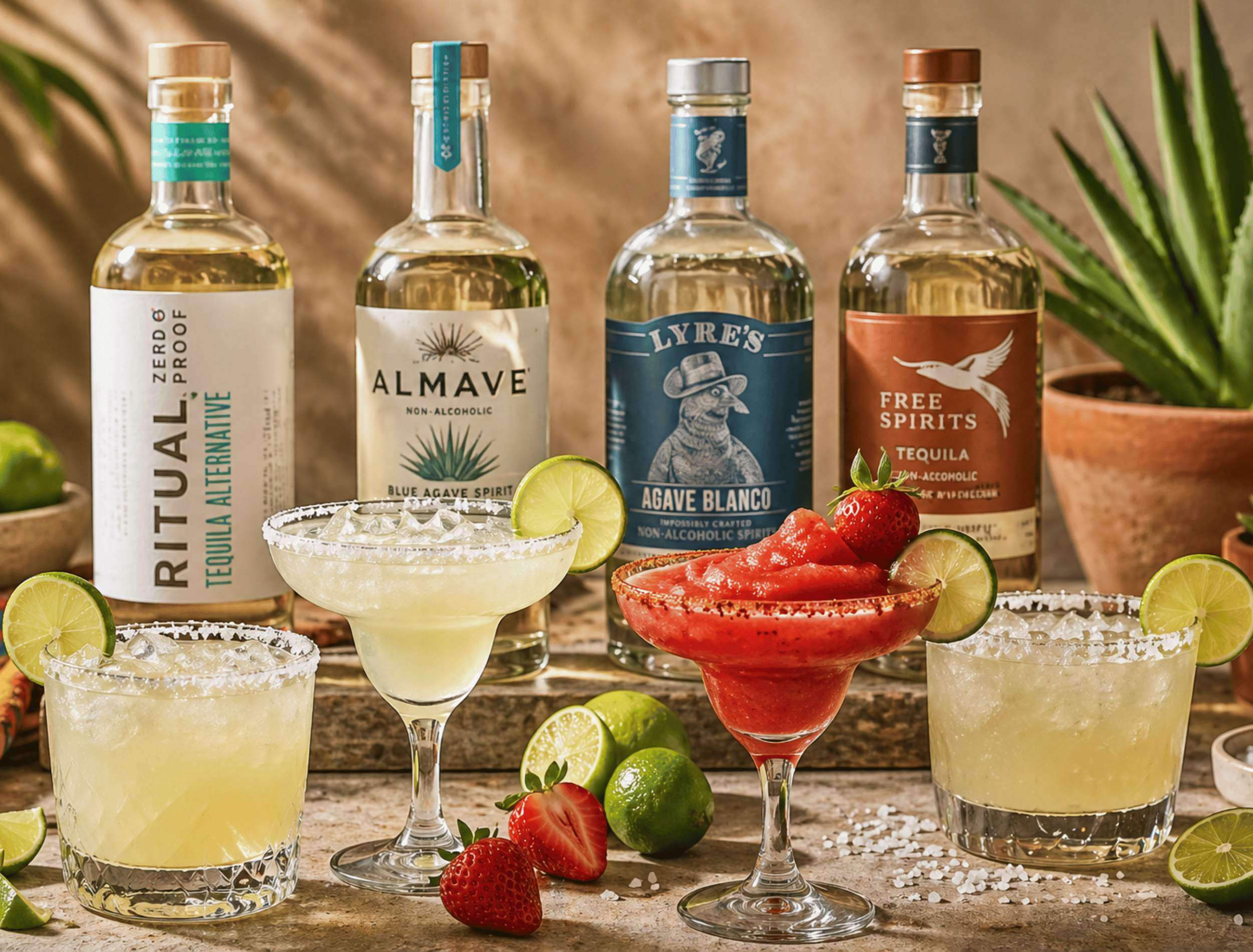 Make the Best Virgin Margarita Recipes, Tips & Top Non-Alcoholic Spirits