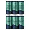 Six-pack of Lyre's Margarita non-alcoholic cocktail cans, 8.45 fl oz each, in green and navy with a chilled, condensation-covered finish