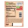 Nutrition facts panel for Mommos Botanicals Aperitive Bitter: 1 calorie and 0 g sugar per 1 fl oz serving, 23 servings per bottle